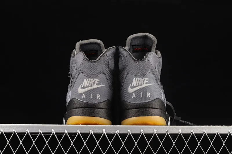 All Categories Air Jordan Jordan Series Basketball Shoes Air Jordan 5 G Version OF x Air Jordan 5 AJ5 Joe 5 Black Sail 3M Reflective Basketball Shoes CT8480-001